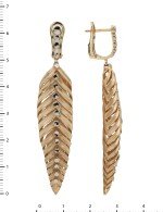 Серьги из золота 585 пробы