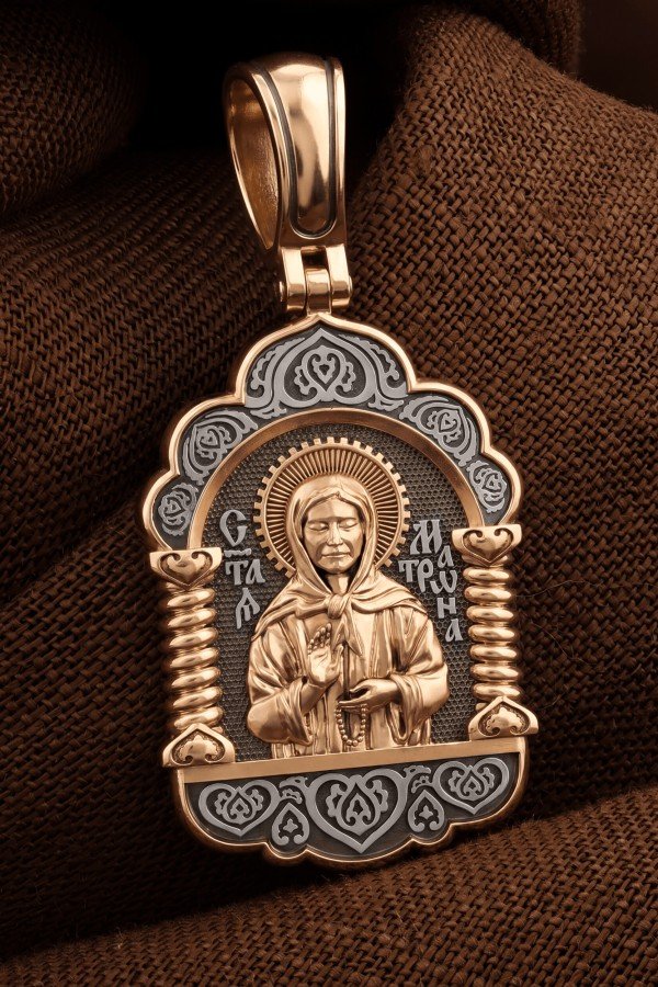 Образок из золота 585 пробы