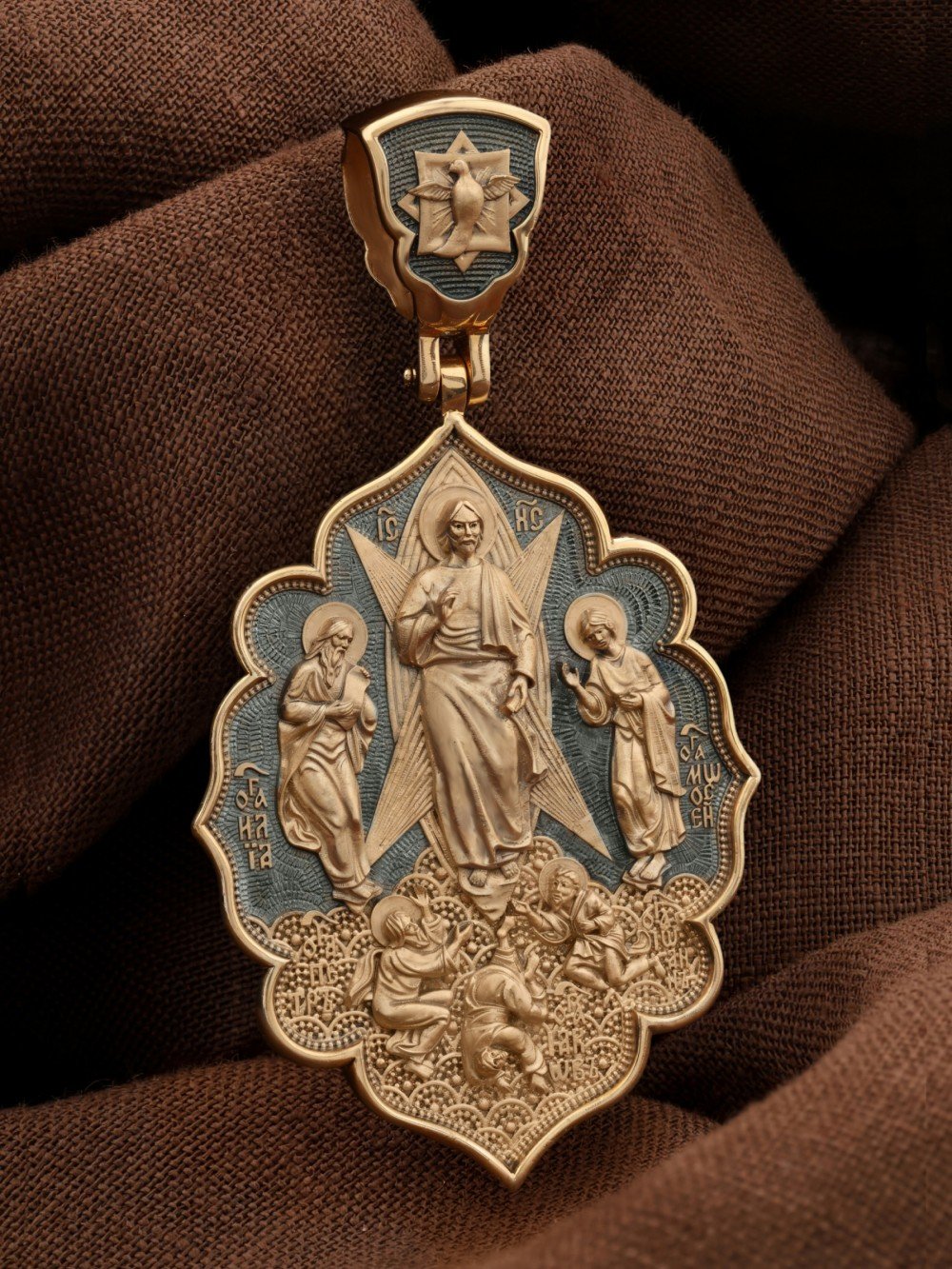 Образок из золота