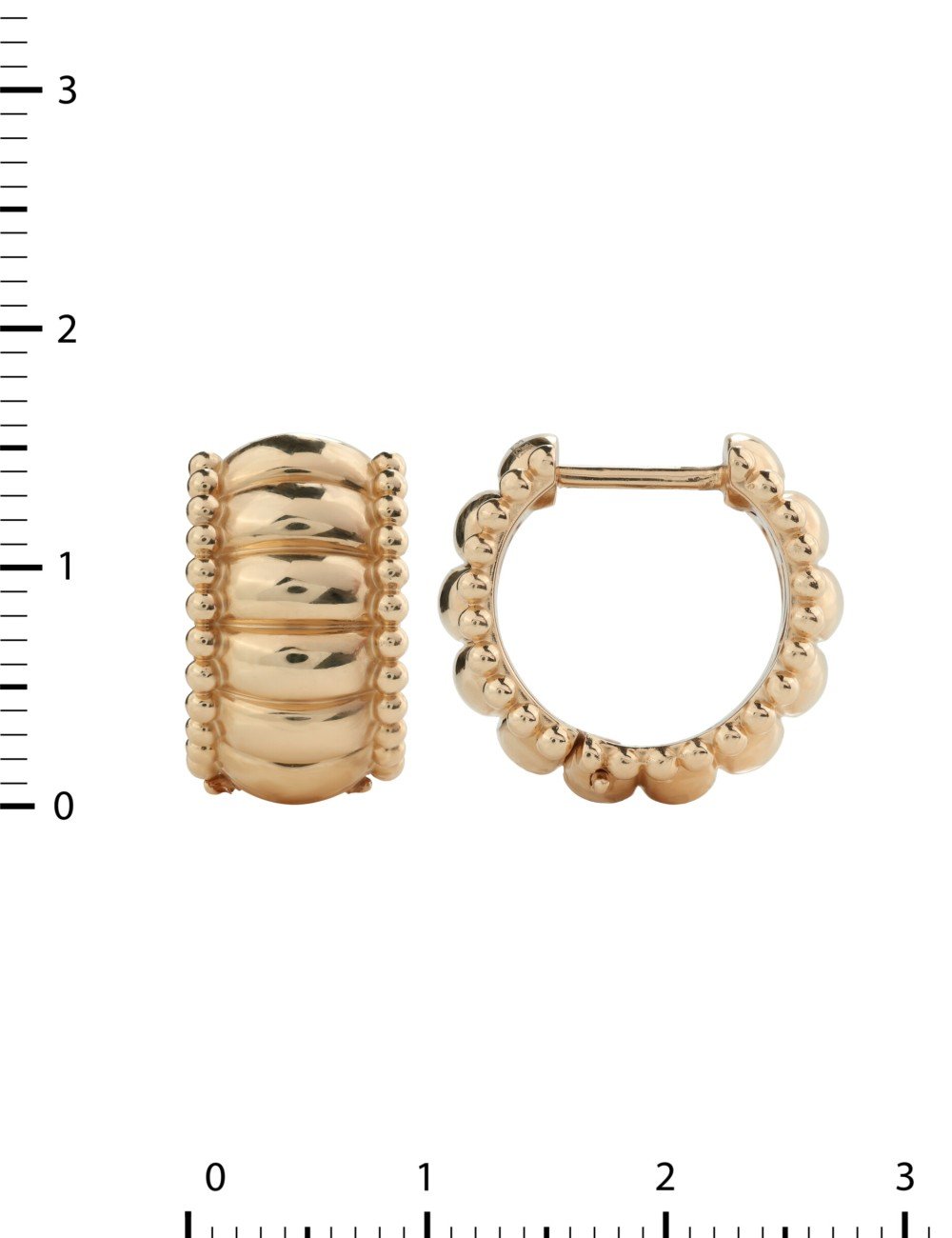 Серьги из золота 585 пробы