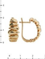Серьги из золота 585 пробы