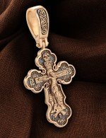Крест из золота 585 пробы
