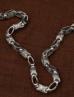 Цепь из белого золота 585 пробы