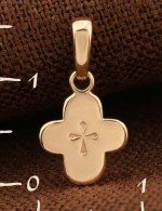 Крест из золота 585 пробы