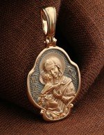 Образок из золота 585 пробы