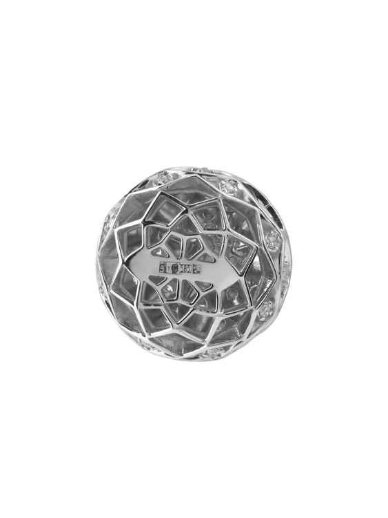 Подвеска из белого золота c бриллиантами