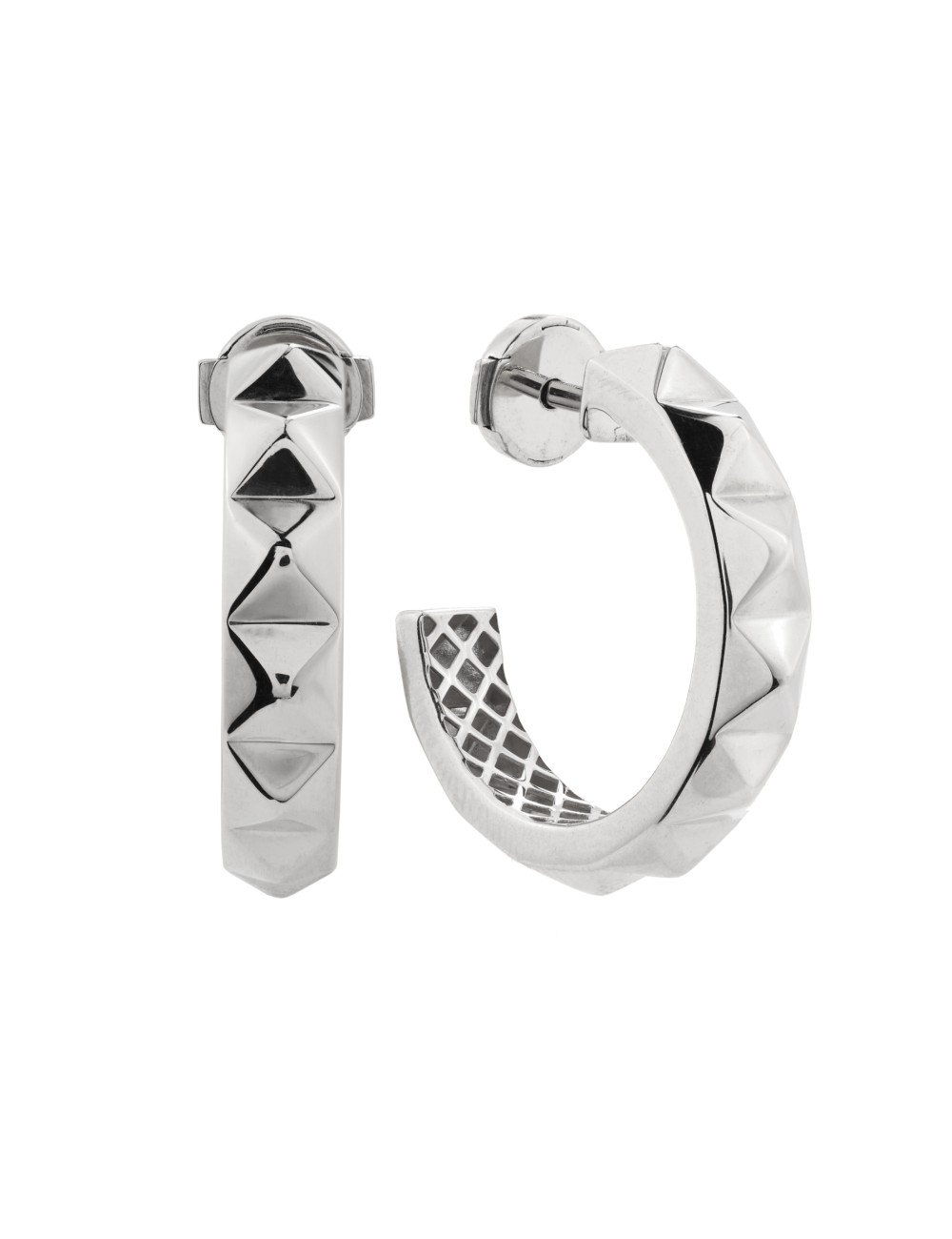Серьги из белого золота 585 пробы