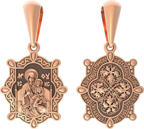 Образок из золота