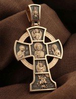 Крест из золота 585 пробы