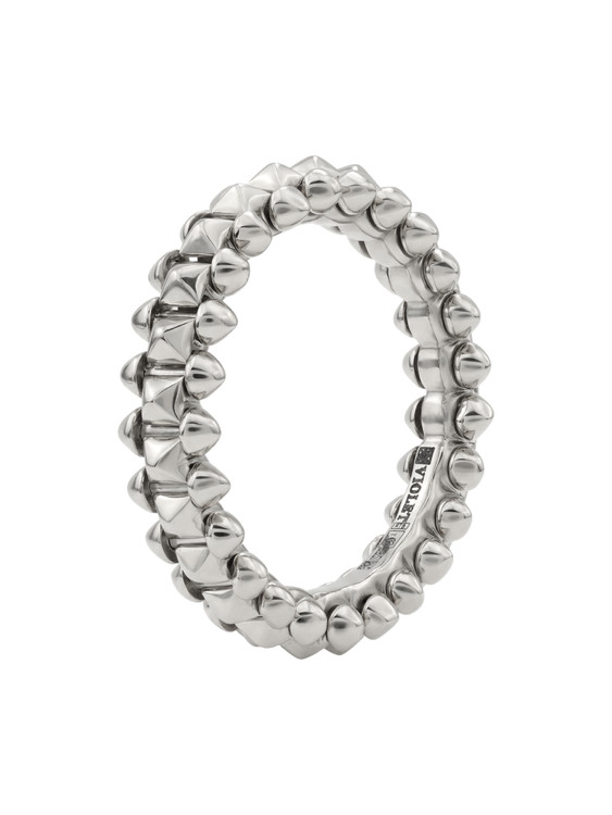 Кольцо из белого золота