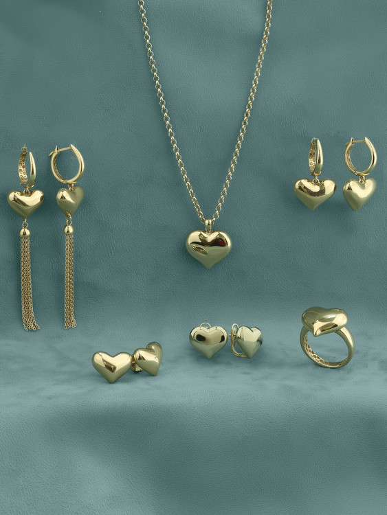 Подвеска из лимонного золота