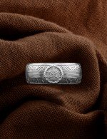 Кольцо из белого золота 585 пробы