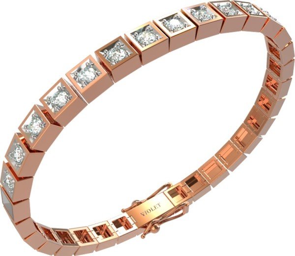 Браслет из золота c бриллиантами