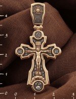 Крест из золота 585 пробы