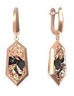 Серьги из золота 585 пробы