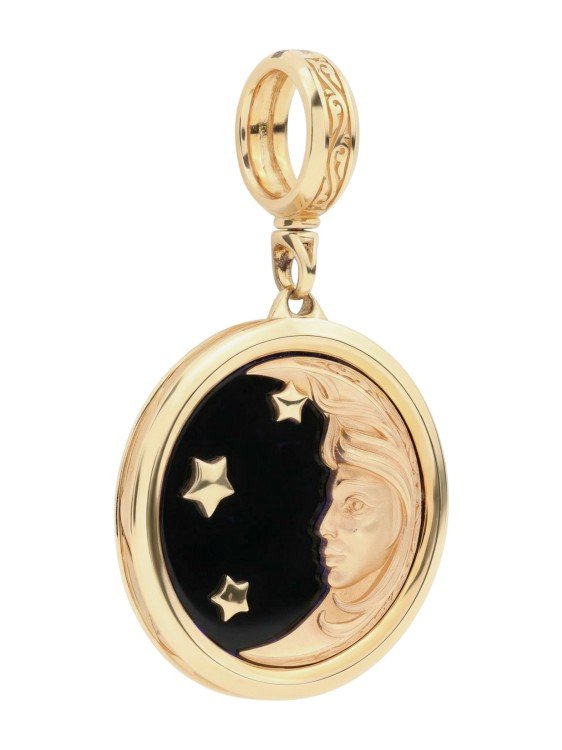 Подвеска из золота c ониксом