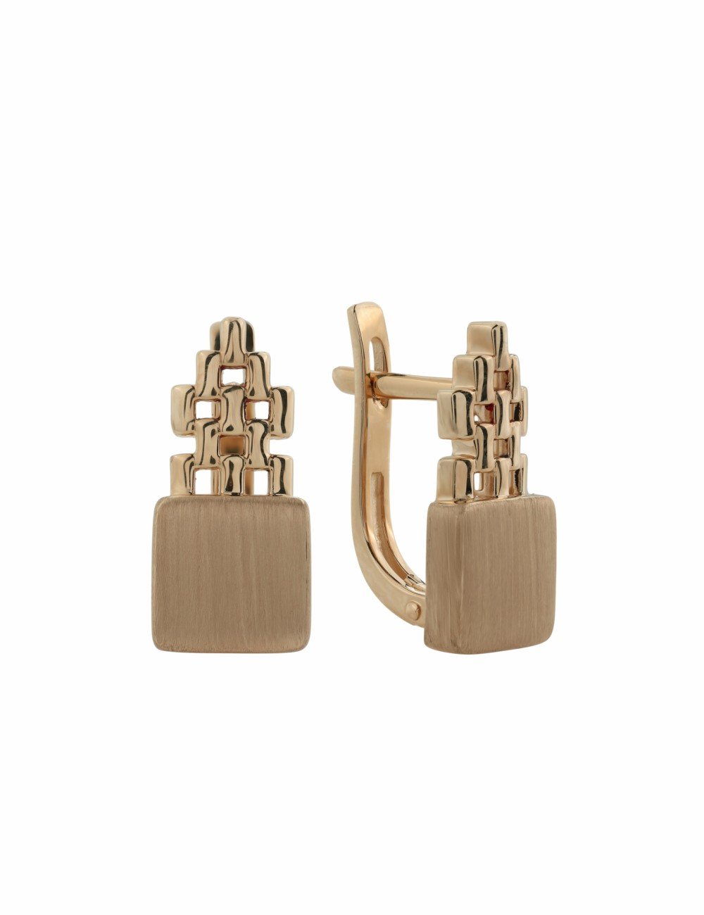 Серьги из золота 585 пробы