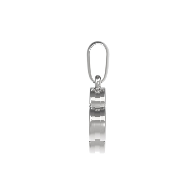 Подвеска из белого золота c лазуритом