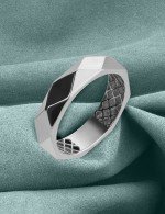 Кольцо из белого золота 585 пробы