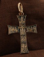 Крест из золота 585 пробы