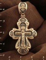 Крест из золота 585 пробы