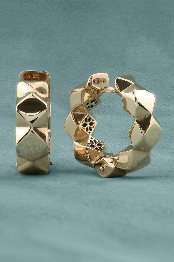 Серьги из золота 585 пробы