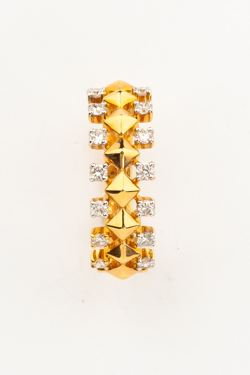 Кольцо из золота c бриллиантами