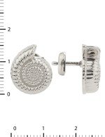 Серьги из белого золота