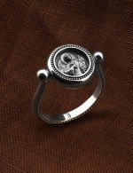 Кольцо из белого золота 585 пробы