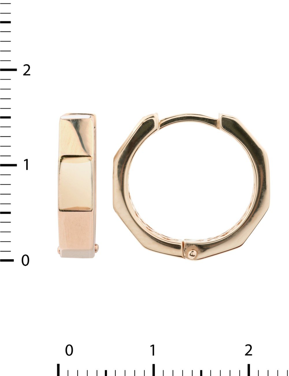 Серьги из золота 585 пробы