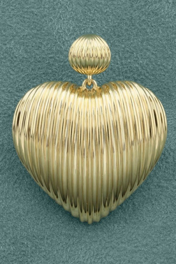 Подвеска из лимонного золота