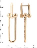 Серьги из золота 585 пробы