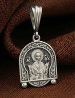 Образок из белого золота 585 пробы
