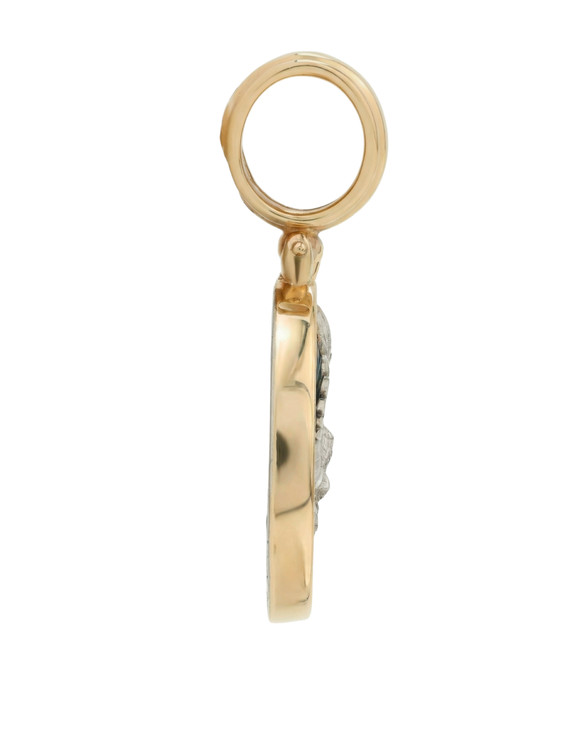 Подвеска из золота c эмалью