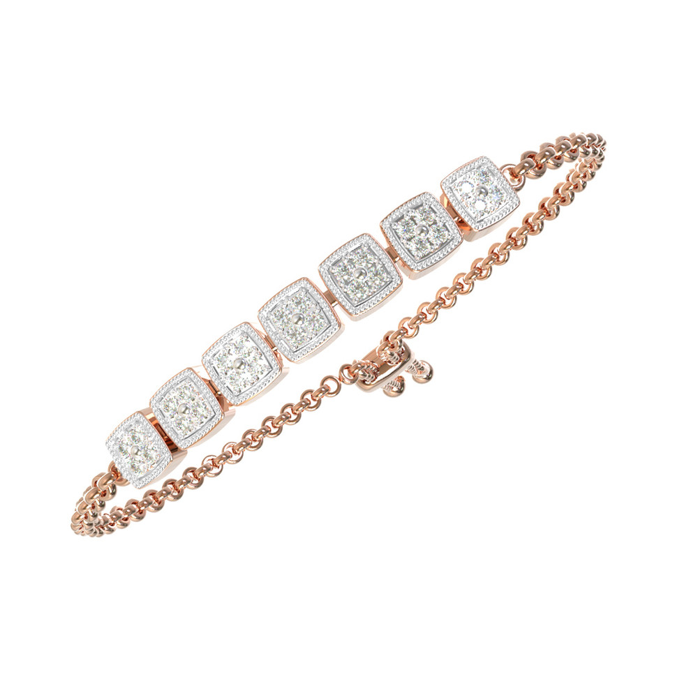 Браслет из золота c бриллиантами