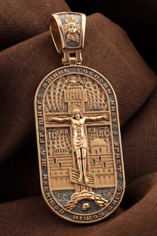 Образок из золота 585 пробы