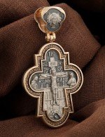 Крест из золота 585 пробы