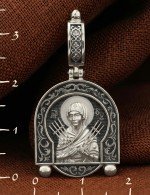 Образок из белого золота 585 пробы