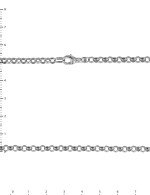 Цепь из белого золота 585 пробы
