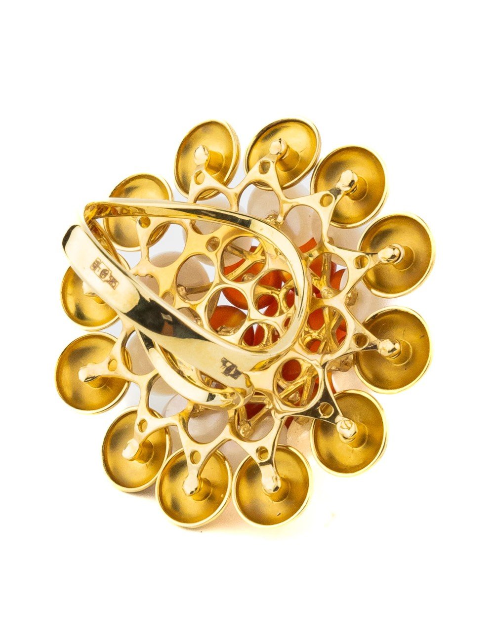 Кольцо из лимонного золота