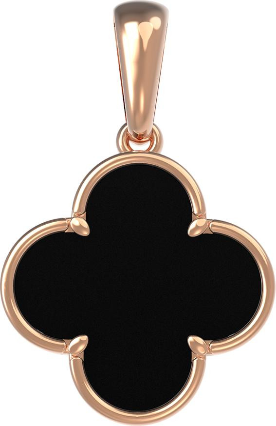 Подвеска из золота c ониксом