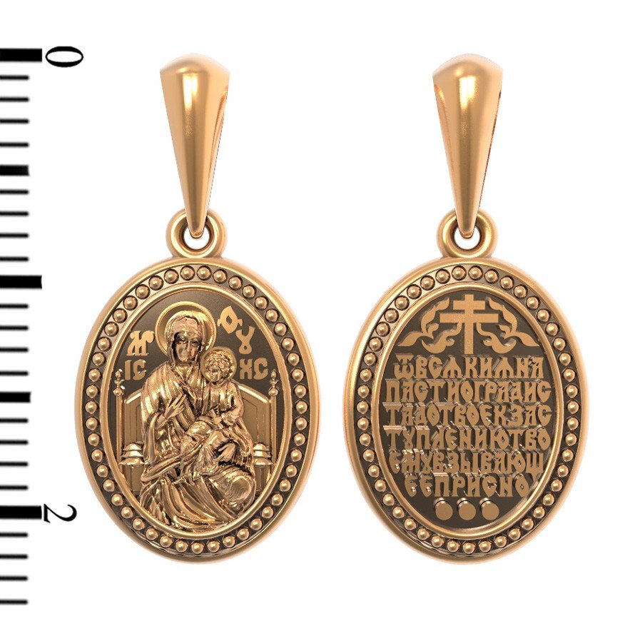 Образок из золота