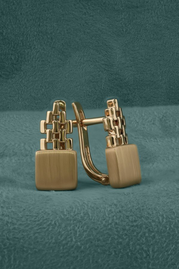 Серьги из золота 585 пробы