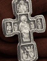 Крест из серебра