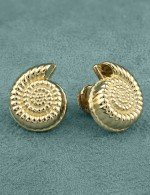 Серьги из лимонного золота