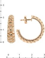 Серьги из золота 585 пробы