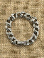 Браслет из серебра 925 пробы c рубином