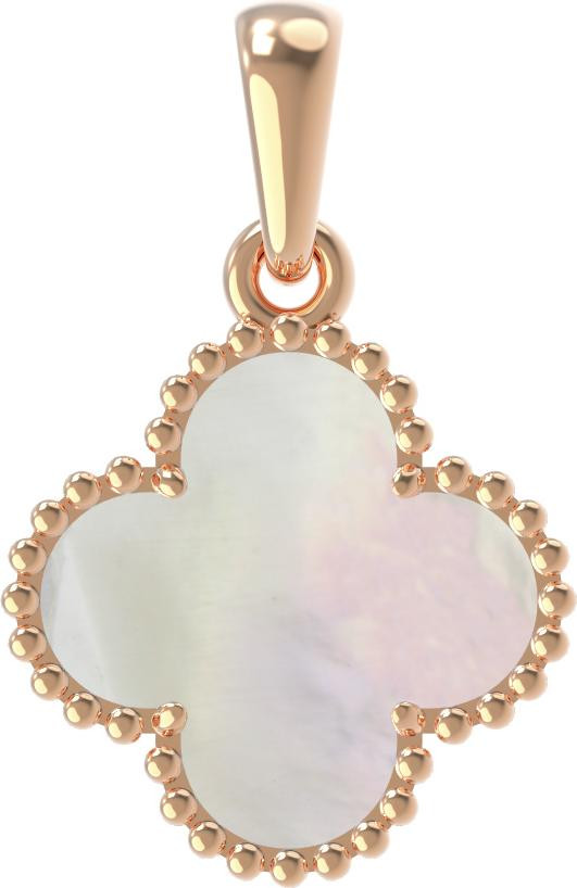 Подвеска из золота c перламутром