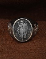 Кольцо из белого золота 585 пробы