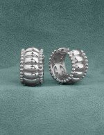Серьги из белого золота 585 пробы